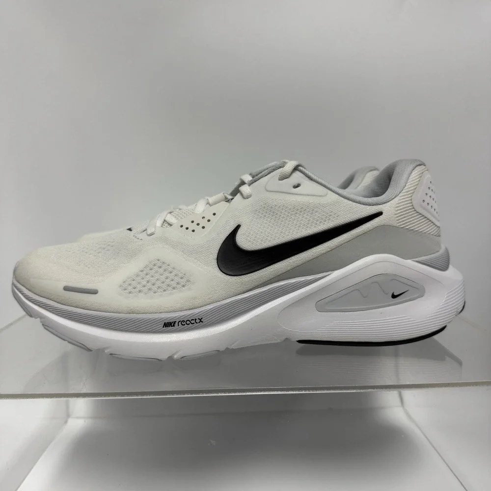 Nike Air Structure 26 White Black HJ1101-101 Running Shoe Women's 11 / Men's 9.5